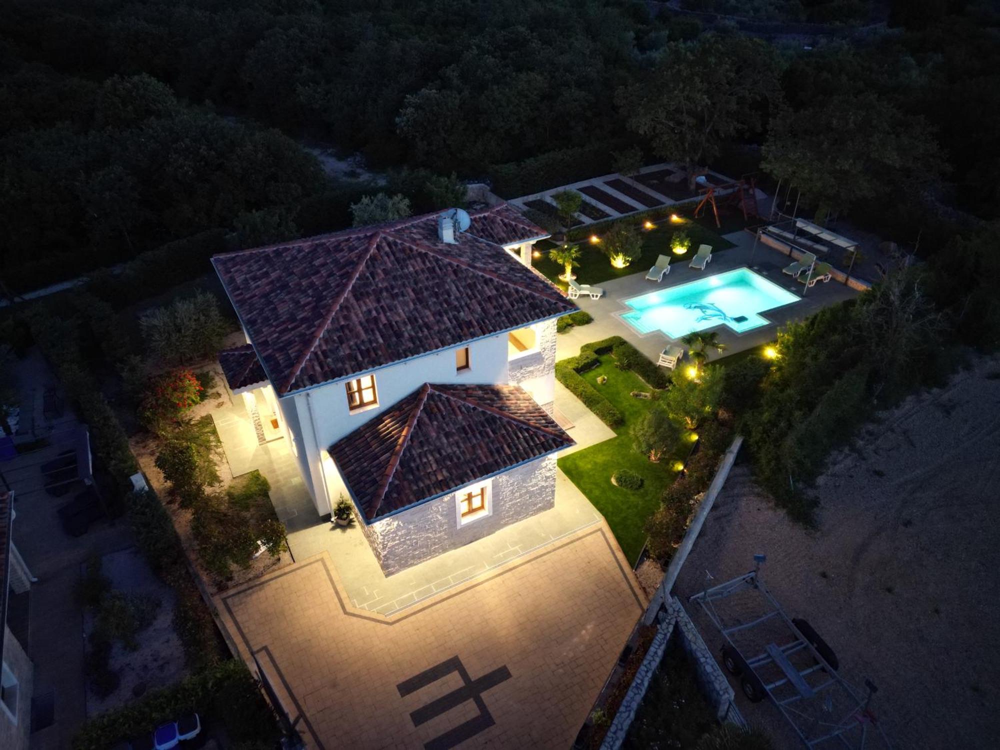 Villa Anna Корнич Экстерьер фото