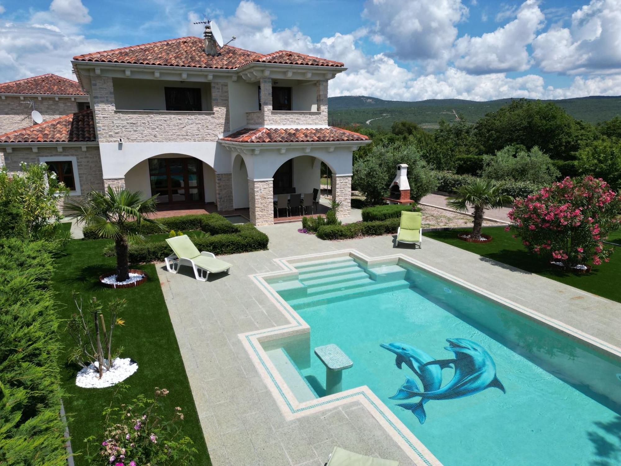 Villa Anna Корнич Экстерьер фото